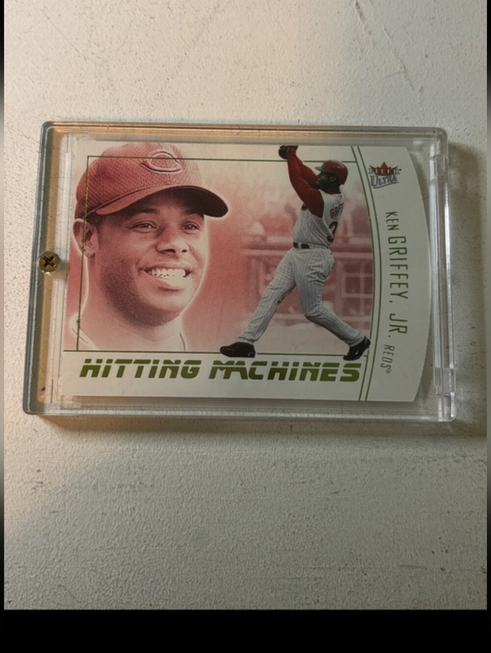 Ken Griffey Jr Hit Machines Insert Seattle Mariners Baseball Card
